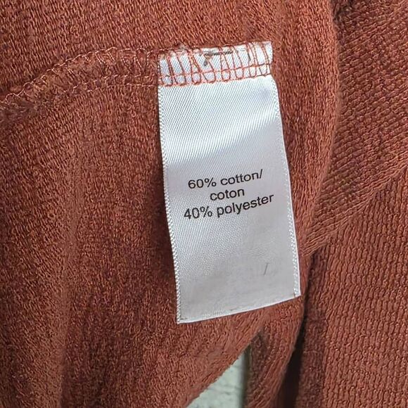 Maurices Rust Long Sleeve Pullover Top Size 2x Plus - Picture 6 of 7
